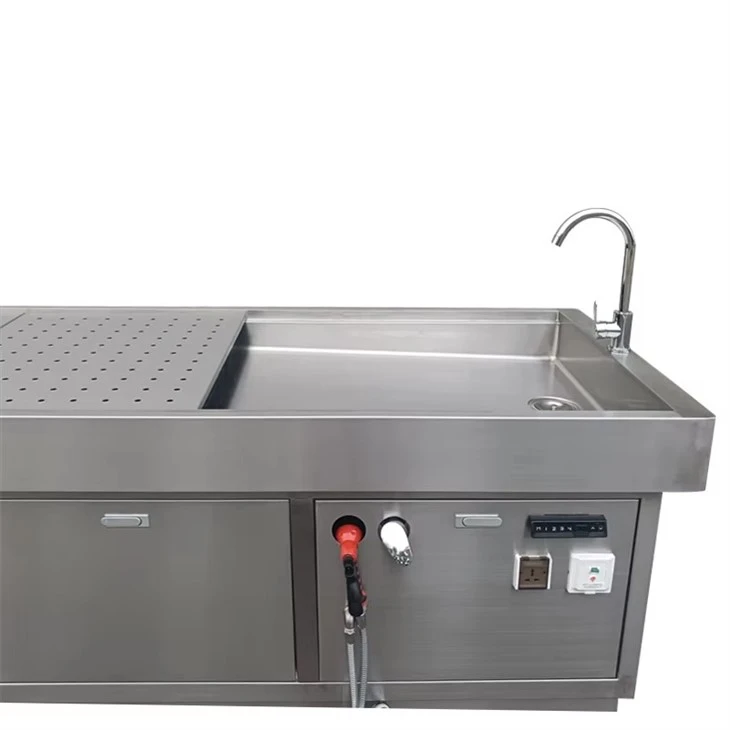 Mortuary Autopsy Dissecting Table
